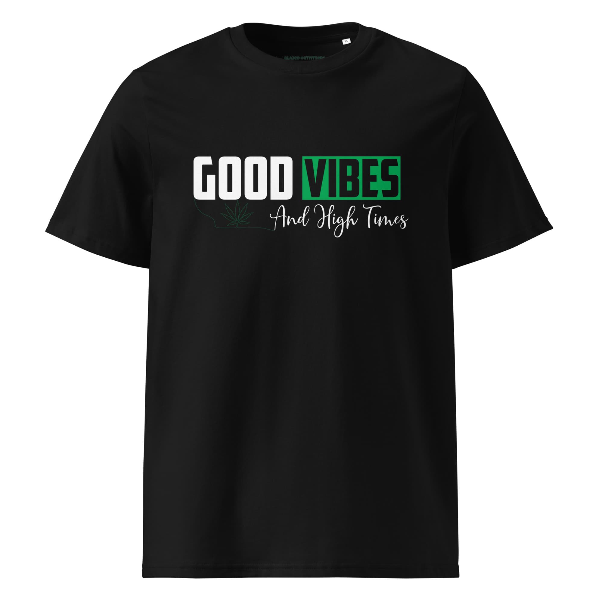 T-Shirt - Good Vibes - Schwarz