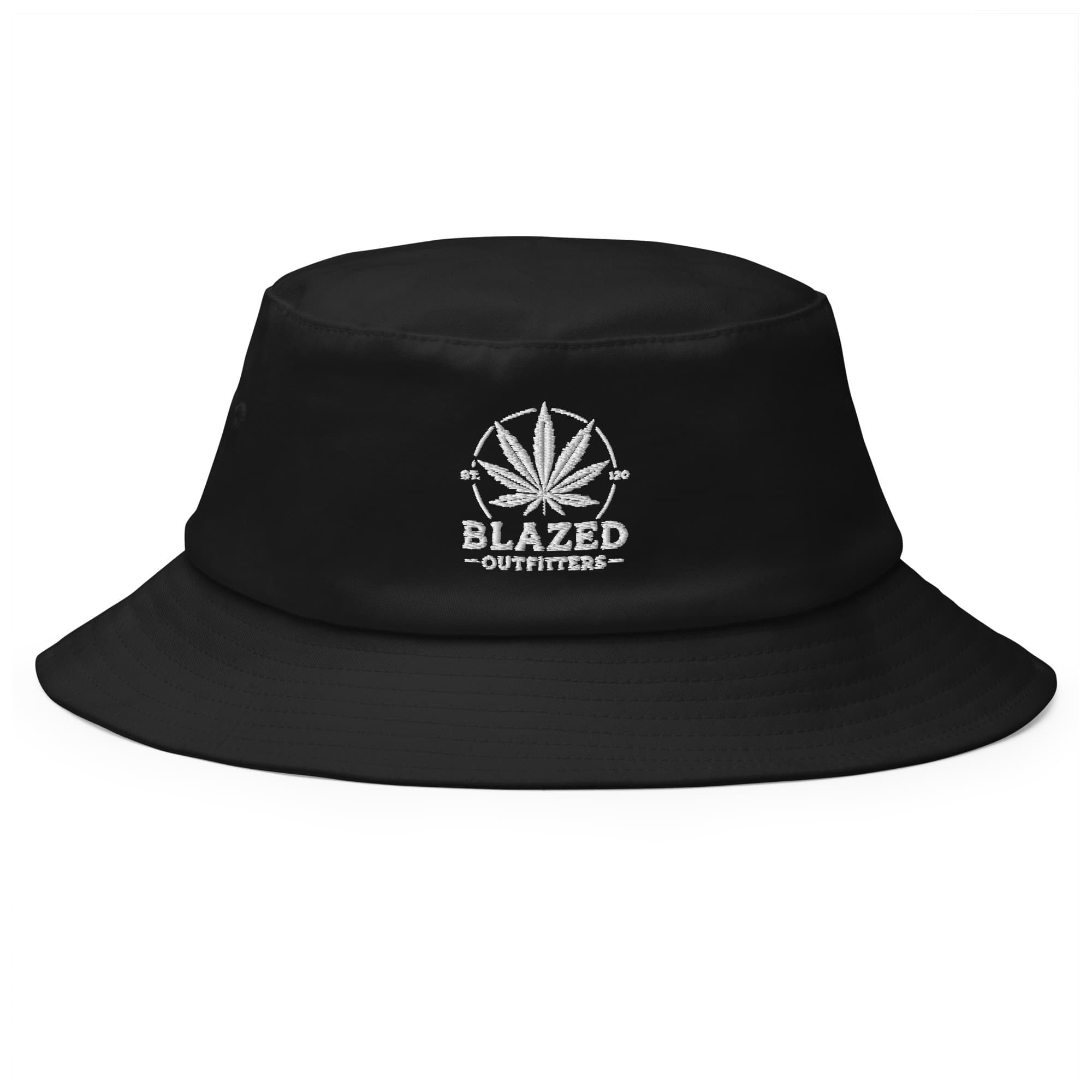 Old School-Fischerhut - Blazed Outfitters White