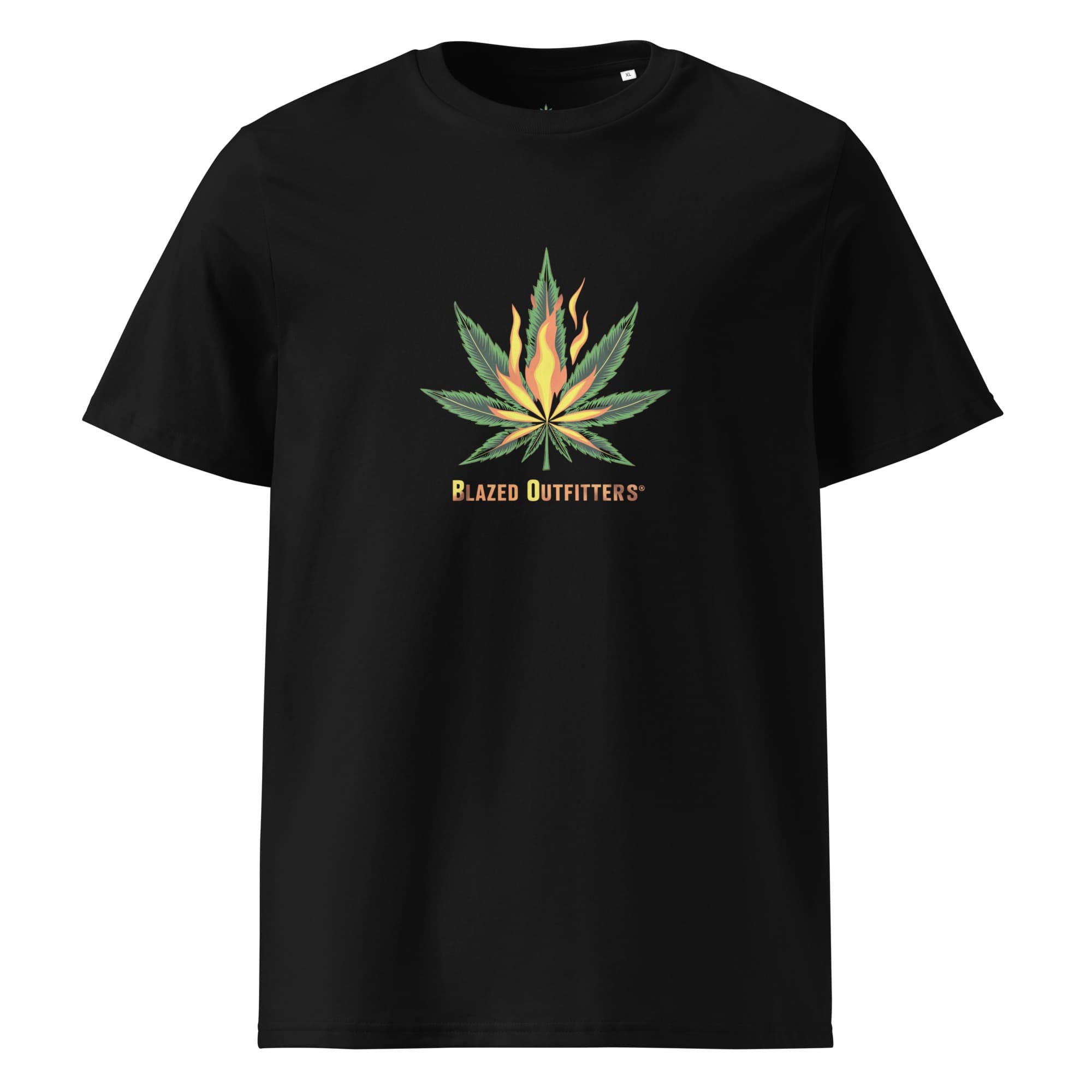 T-Shirt - Blazed Flame Leaf