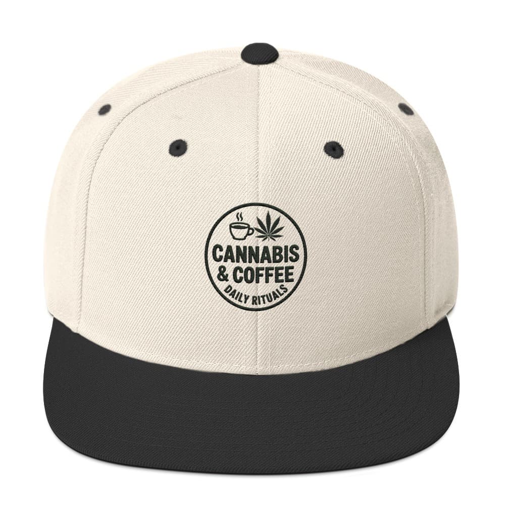 Cannabis & Coffee – Daily Rituals Snapback Cap